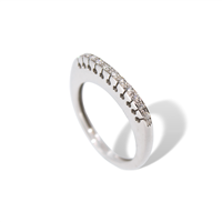 Anello Riviera 67358 in oro 18k e diamanti naturali Donna - 67358